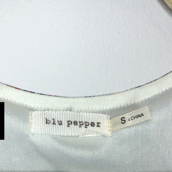 Blu Pepper Patterned Dress - Picture 4 of 4